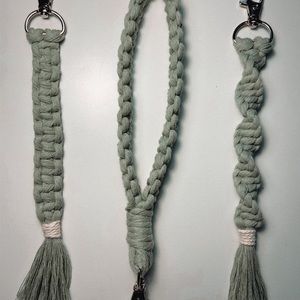 Handmade Macrame Keychains